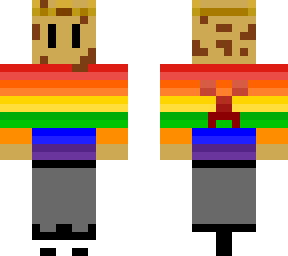 rainbow king cookie