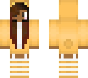 rando duck suit red-ish-haired girl