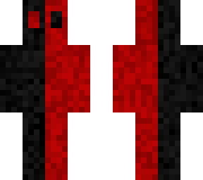 red and black