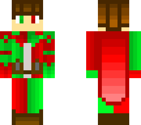 red and green