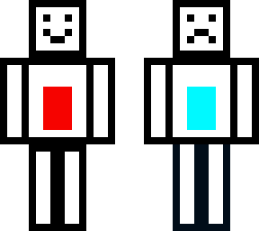 red bed & aqua bed