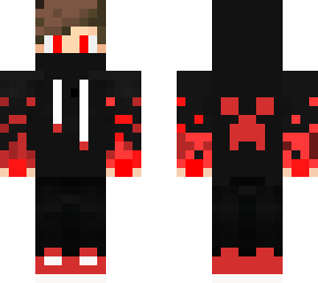 red creeper hoodie