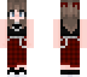 red plaid pants