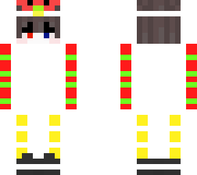 saffurnxyt skin with matching clothes.