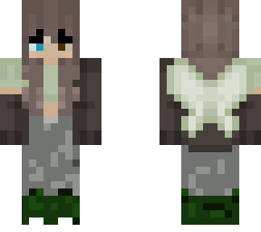 sage green fairy