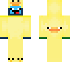 skeppy duck onesie with my skin