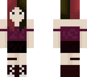split dye girl