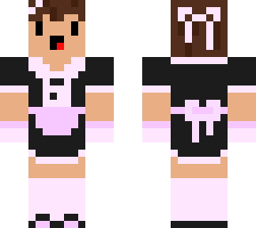 v1 team maid skin