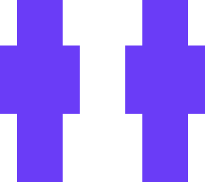 a weird mix between blue and purple