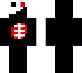 black corrupted man