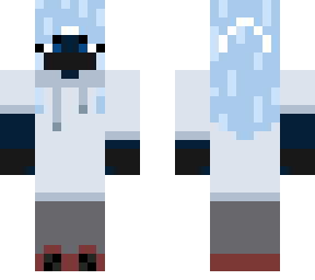 blue alien girl