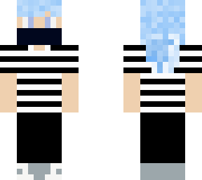 blue haired character