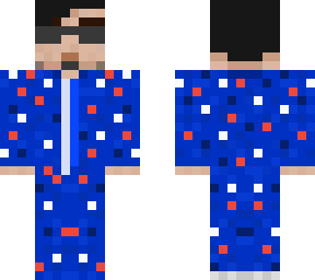blue onesie man
