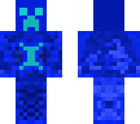 blue pixeld creeper 2.0