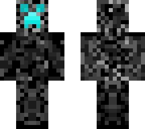 blue pixeled creeper