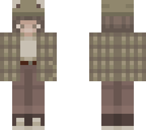 cardigan and frog hat :p