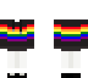 color block pride sweatshirt outfit base