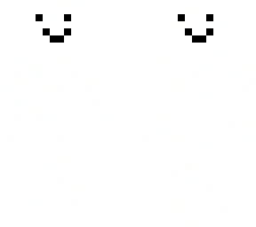 cute black white smiley