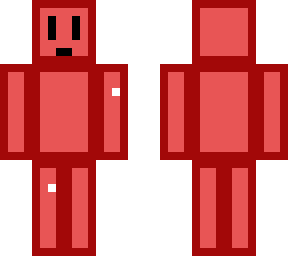 cute cube boy(red)