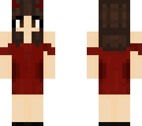 devil girl red dress