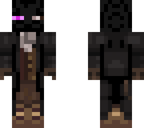 enderman in a old suit