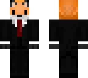 fox in a suit