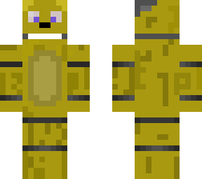 fredbear with endoskeleton inside reworked