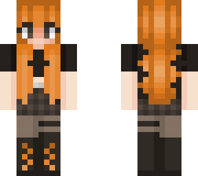girl with orange hair