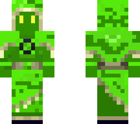 green mystery man