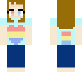 happy pride month! i made pan***ual skin!
