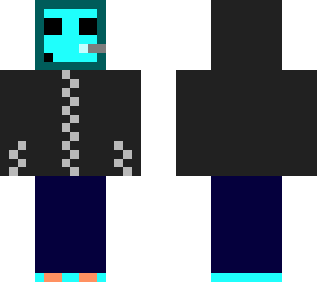 light blue slimer boy
