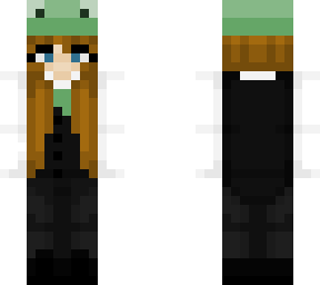 me with frog hat