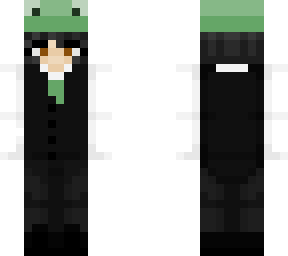 mikey with frog hat