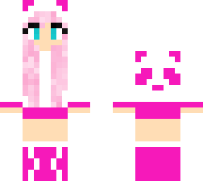 my little sister's minecraft skin