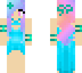 pastel goddess - blue