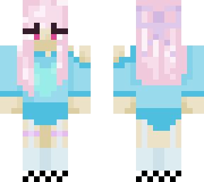 pink & blue