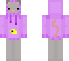 purple hoodie rat