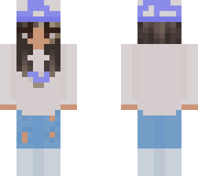 purple mushroom outfit