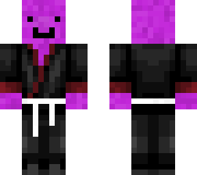 purple white belt man