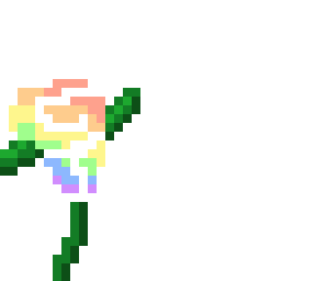 rainbow flower