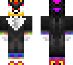 rainbow shadow the hedgehog