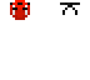 red and blue mask template