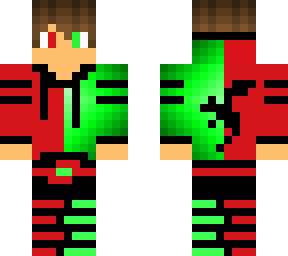 red and green dragon boy