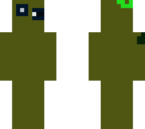 rotten pickle with eyes