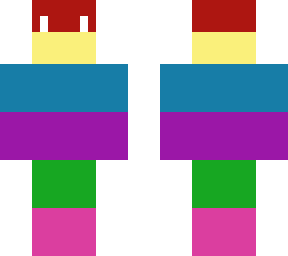 solid rainbow skin