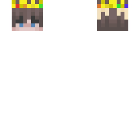 the head of my minecraft skin