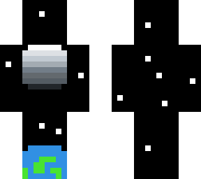 the moon and the earth