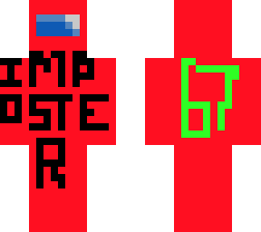 67 imposter skin! anthanator67 minecraft merch