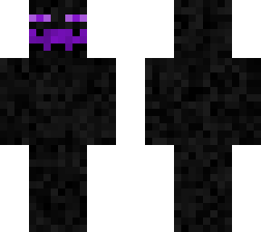 angry black enderman.