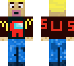 Arcade Craniacs Sus Edward Minecraft Skin